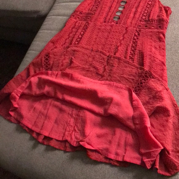 NEW Free People Lace Mini Dress - Picture 6 of 16